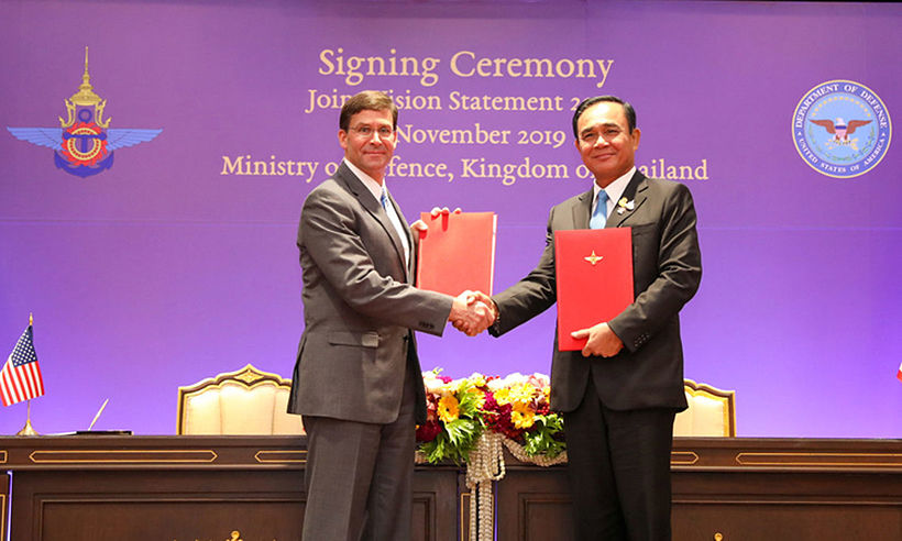 Thailand dan AS Tandatangani Perjanjian Pertahanan Baru
